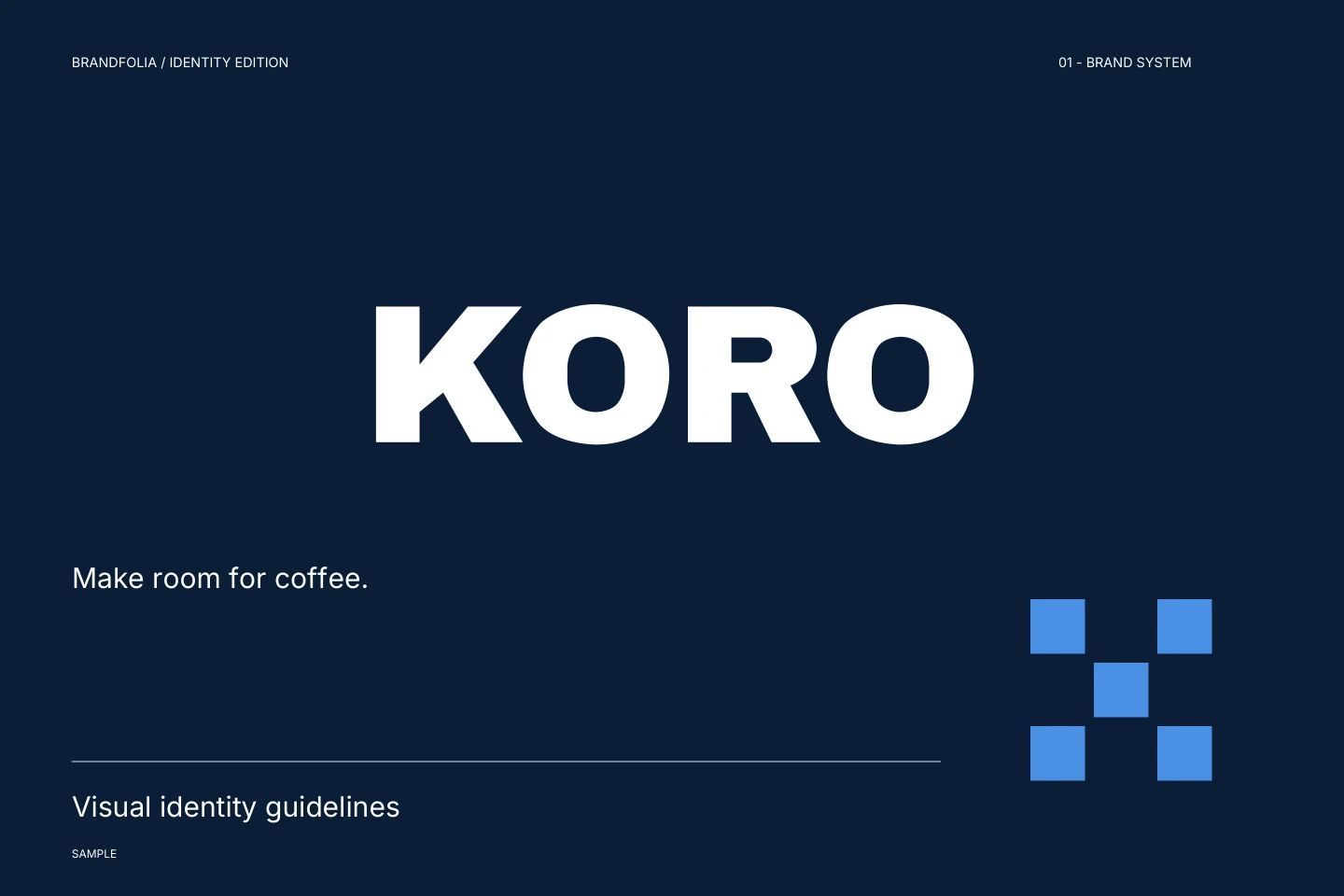 KORO · Visual identity guidelines · 1 / 30